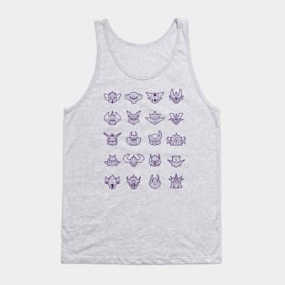 Robot icons Tank Top